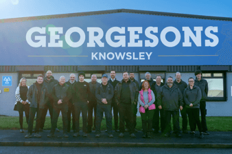 An Exterior shot of Georgesons Knowsley